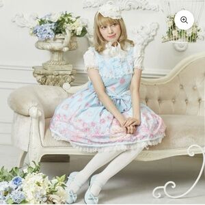 Bodyline Squirrel Party Dress in Mint Size M JSK, Jumper skirt,  Lolita, NWT